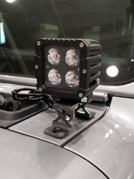 Picture of Deezee 18-23 Jeep JL Cowl Single Cube Light Bracket