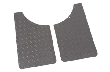 Picture of Deezee Universal Flaps Brite-Tread Universal 11x19 Notched Txt Blk