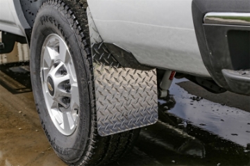 Picture of Deezee Universal Flaps Brite-Tread Universal 11x19 Notched Blk