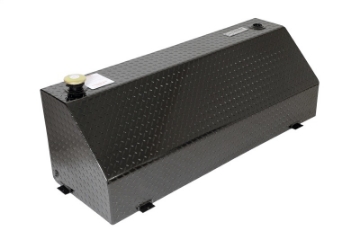 Picture of Deezee Universal Tanks - Wedge Rectangle Black Tread Aluminum