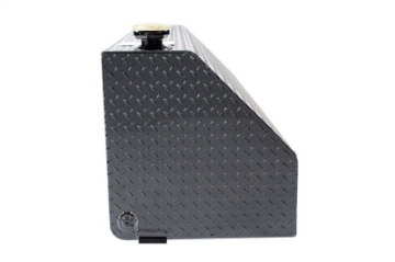Picture of Deezee Universal Tanks - Wedge Rectangle Black Tread Aluminum
