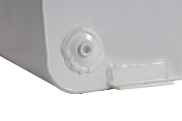 Picture of Deezee Universal Tanks - L-Shape White Steel 92 Gal