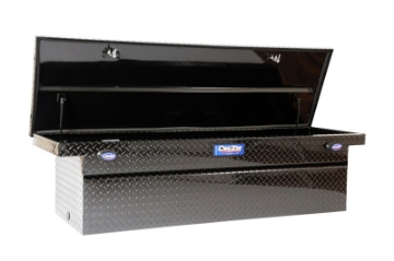 Picture of Deezee Universal Tool Box - Blue Crossover - Single Lid Low Blk