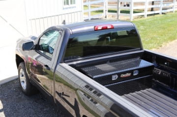 Picture of Deezee Universal Tool Box - Red Chest Black BT 46In