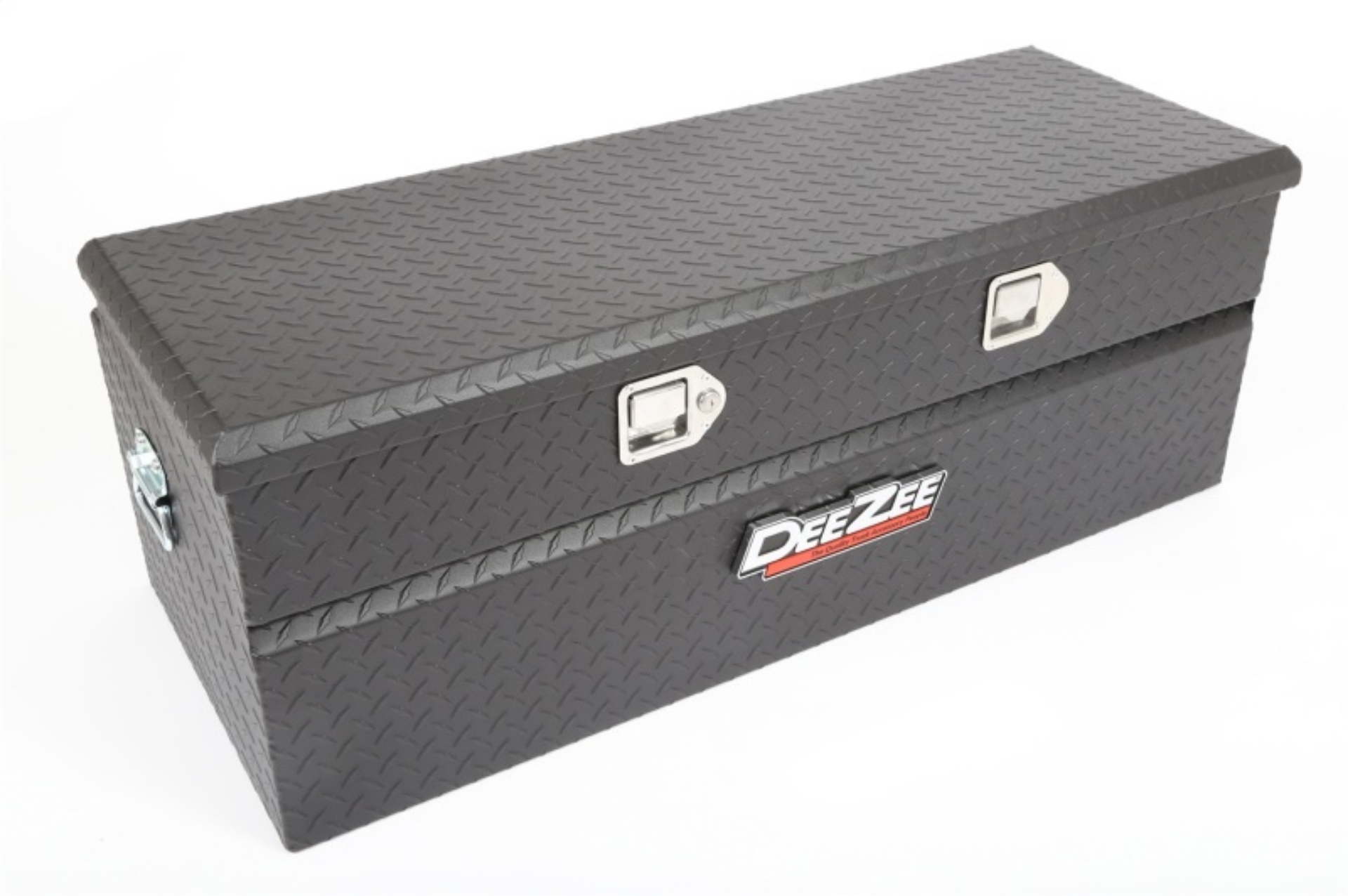 Picture of Deezee Universal Tool Box - Red Chest Black BT 46In Txt Blk