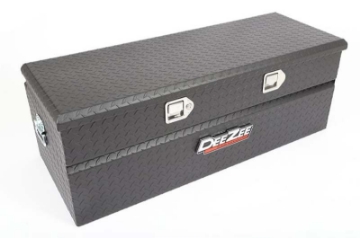 Picture of Deezee Universal Tool Box - Red Chest Black BT 46In Txt Blk