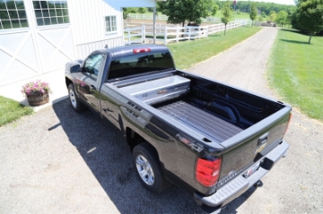 Picture of Deezee Universal Tool Box - Red Chest BT Alum 56In Slanted