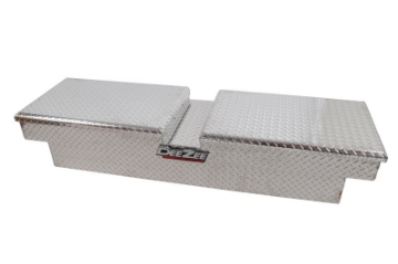 Picture of Deezee Universal Tool Box - Red Crossover - Double BT Alum Full Size