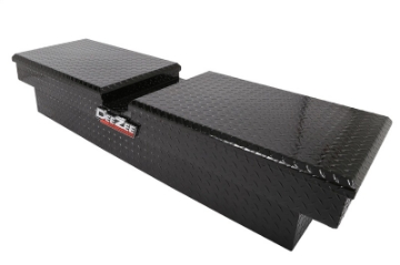 Picture of Deezee Universal Tool Box - Red Crossover - Double Black BT Full Size