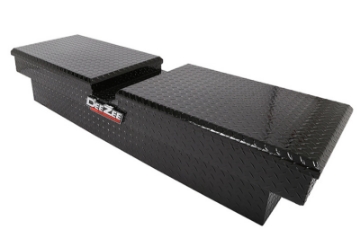 Picture of Deezee Universal Tool Box - Red Crossover - Double Black BT Full Size