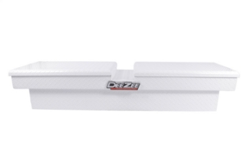 Picture of Deezee Universal Tool Box - Red Crossover - Double BT Alum White