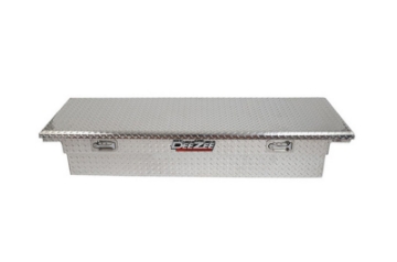 Picture of Deezee Universal Tool Box - Red Crossover - Single Lid BT Alum Low