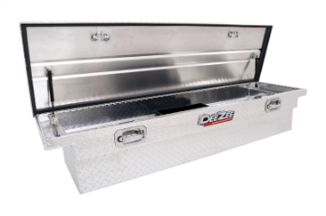 Picture of Deezee Universal Tool Box - Red Crossover - Single Lid BT Alum Low