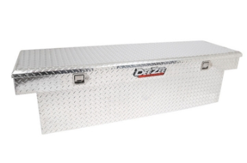 Picture of Deezee Universal Tool Box - Red Crossover - Single Lid BT Alum Full Size Deep