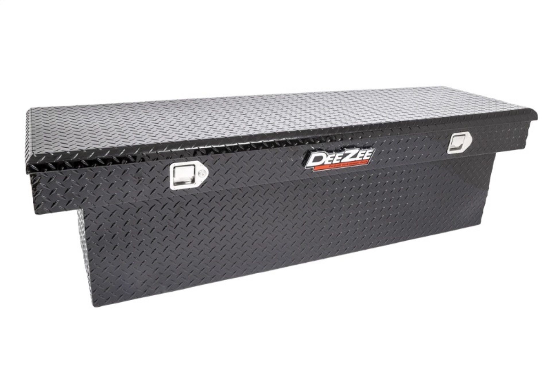 Picture of Deezee Universal Tool Box - Red Crossover - Single Lid Black BT Deep Black