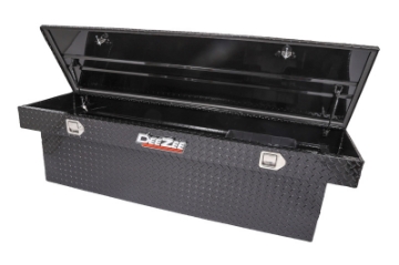 Picture of Deezee Universal Tool Box - Red Crossover - Single Lid Black BT Deep Black