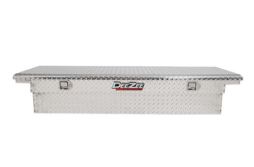 Picture of Deezee Universal Tool Box - Red Crossover - Single Lid BT Alum