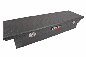 Picture of Deezee Universal Tool Box - Red Crossover - Single Lid Black BT Low-Txt Blk