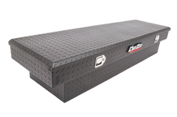 Picture of Deezee Universal Tool Box - Red Crossover - Single Lid Black BT