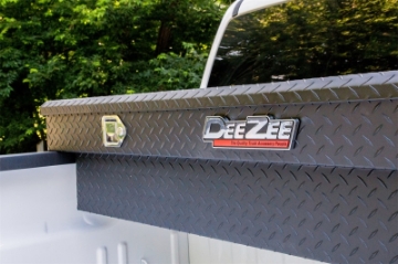 Picture of Deezee Universal Tool Box - Red Crossover - Single Lid Black BT