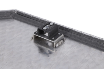 Picture of Deezee Universal Tool Box - Specialty 45 Degree Triangle BT Alum