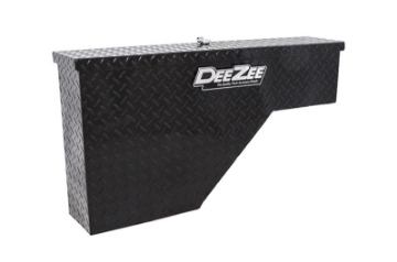 Picture of Deezee Universal Tool Box - Specialty Wheel Well Black BT Driver Side