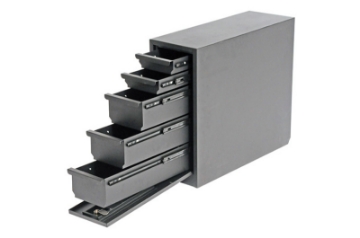 Picture of Deezee Universal Tool Box - Wheel Well Box With Drawers Steel