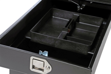 Picture of Deezee Universal Tool Box - Hardware Crossover - Double Lid Black
