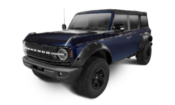 Picture of Bushwacker 2021+ Ford Bronco 4-Door Pocket Style Flares 4pc - Black