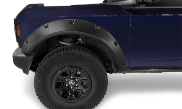 Picture of Bushwacker 2021+ Ford Bronco 4-Door Pocket Style Flares 4pc - Black