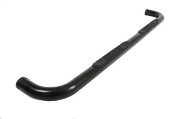 Picture of Deezee 14-19 Chevrolet Silverado Tubes - 3In Round Black Steel CrewCab