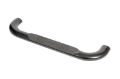 Picture of Deezee 14-19 Chevrolet Silverado Tubes - 4In Oval Black Steel RegCab