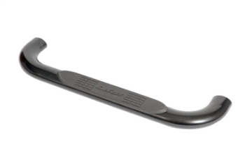 Picture of Deezee 14-19 Chevrolet Silverado Tubes - 4In Oval Black Steel RegCab