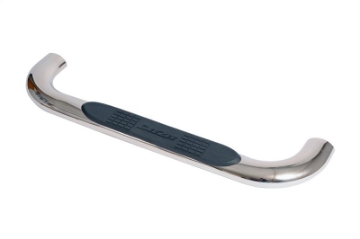 Picture of Deezee 14-18 Chevrolet Silverado Tubes - 4In Oval Stainless Polished RegCab