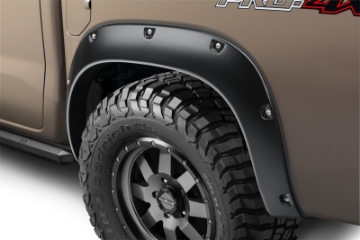 Picture of Bushwacker 22-24 Nissan Frontier Pocket Style Flares 2pc Rear - Black
