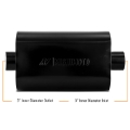Picture of Mishimoto Muffler with 3in Center Inlet-Outlet - Angled Tip - Black