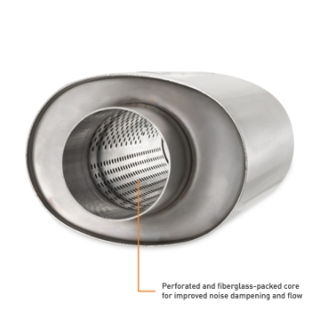 Picture of Mishimoto Universal Resonator with 2-5in Inlet-Outlet - Brushed