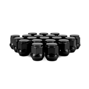 Picture of Mishimoto Steel Acorn Lug Nuts M12 x 1-5 - 20pc Set - Black