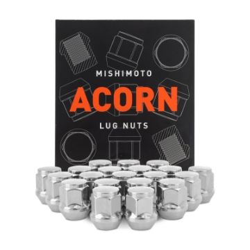 Picture of Mishimoto Steel Acorn Lug Nuts M12 x 1-5 - 20pc Set - Chrome