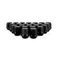 Picture of Mishimoto Steel Acorn Lug Nuts M12 x 1-5 - 24pc Set - Black