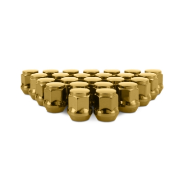 Picture of Mishimoto Steel Acorn Lug Nuts M12 x 1-5 - 24pc Set - Gold