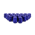 Picture of Mishimoto Steel Acorn Lug Nuts M14 x 1-5 - 24pc Set - Blue