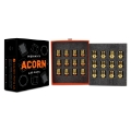 Picture of Mishimoto Steel Acorn Lug Nuts M14 x 1-5 - 24pc Set - Gold