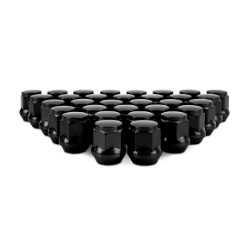 Picture of Mishimoto Steel Acorn Lug Nuts M14 x 1-5 - 32pc Set - Black