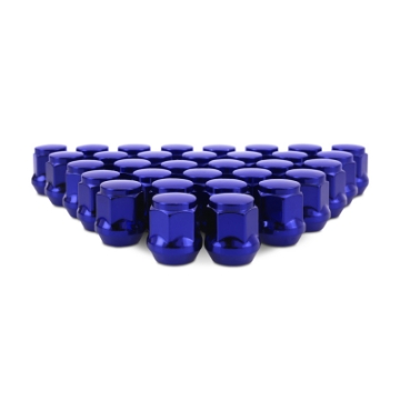 Picture of Mishimoto Steel Acorn Lug Nuts M14 x 1-5 - 32pc Set - Blue