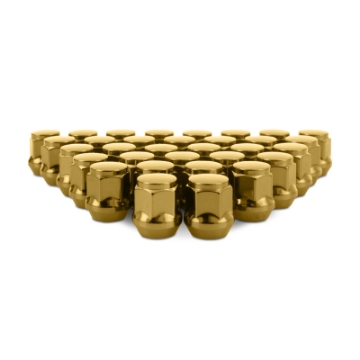 Picture of Mishimoto Steel Acorn Lug Nuts M14 x 1-5 - 32pc Set - Gold