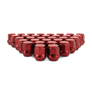Picture of Mishimoto Steel Acorn Lug Nuts M14 x 1-5 - 32pc Set - Red