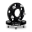 Picture of Mishimoto Wheel Spacers - 5x100 - 56-1 - 20 - M12 - Black