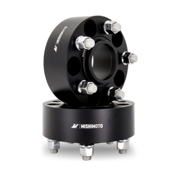 Picture of Mishimoto Wheel Spacers - 5x100 - 56-1 - 50 - M12 - Black