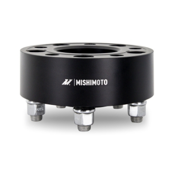 Picture of Mishimoto Wheel Spacers - 5x100 - 56-1 - 50 - M12 - Black